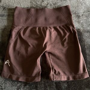 Oner Active Effortless Shorts Size Small Plum Brown Worn Once
